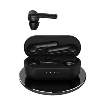Noise Cancelling Waterproof Bluetooth 5.0 Earbuds Headphone Wireless Headset Lot (Black)