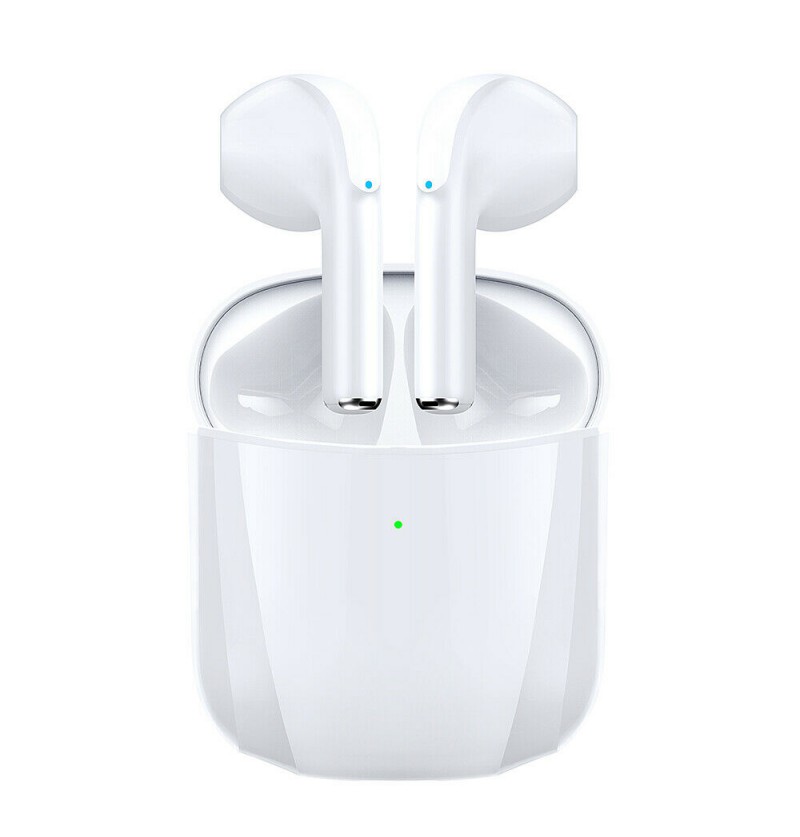 Bluetooth Earbuds for iPhone/Samsung Android Wireless Earphone Noise Cancelling (White) Bluetooth Earbuds for iPhone/Samsung Android Wireless Earphone Noise Cancelling (White)