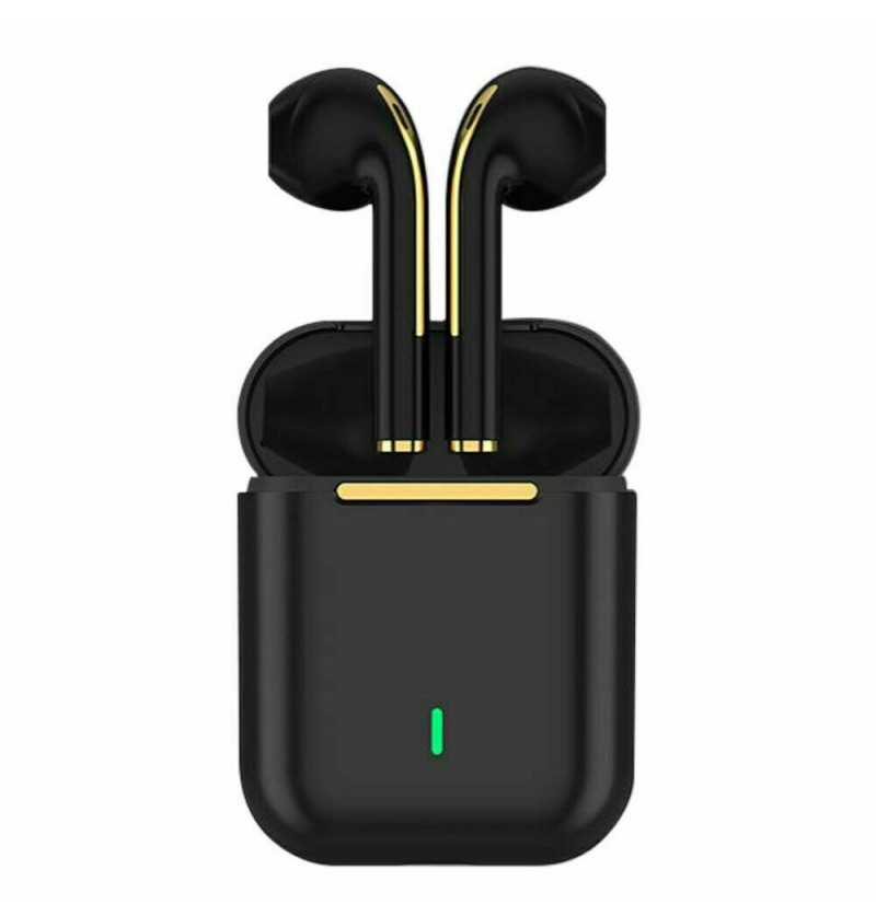 Bluetooth Earbuds for iPhone/Samsung Android Wireless Earphone Noise Cancelling (Black) Bluetooth Earbuds for iPhone/Samsung Android Wireless Earphone Noise Cancelling (Black)