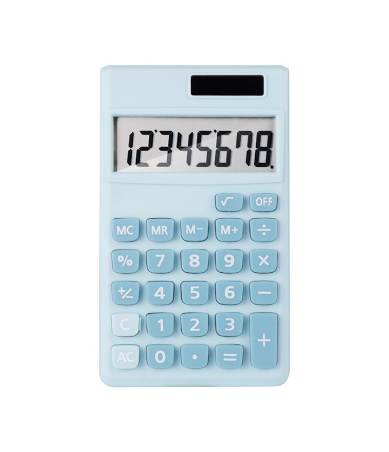 8 Digit Calculator LCD Display Desktop Battery Powered for Adults Kids