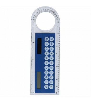 mini ultra-thin ruler card size solar pocket calculator office & school supplies
