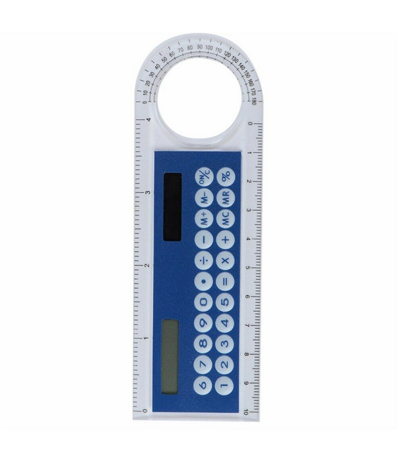 mini ultra-thin ruler card size solar pocket calculator office & school supplies