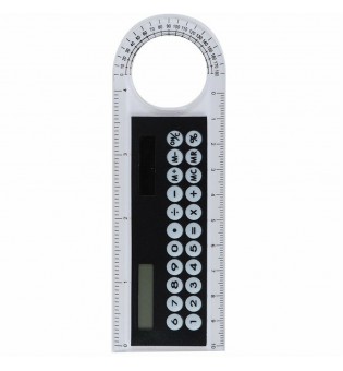 mini ultra-thin ruler card size solar pocket calculator office & school supplies
