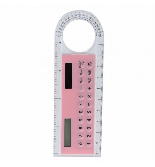 mini ultra-thin ruler card size solar pocket calculator office & school supplies
