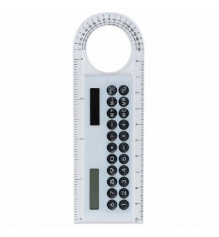 mini ultra-thin ruler card size solar pocket calculator office & school supplies