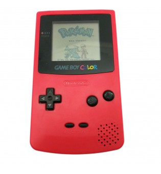 Red Nintendo Game Boy + Game Card