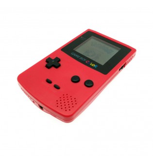 Red Nintendo Game Boy + Game Card