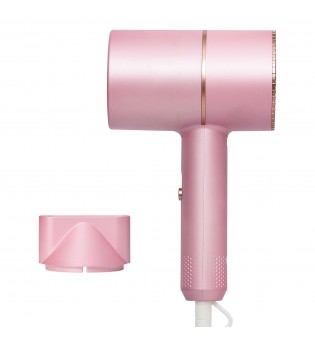 1000W Hair Dryer Portable Lightweight Blow Dryer 2 Heat Setting Dorm Home Use (Pink)