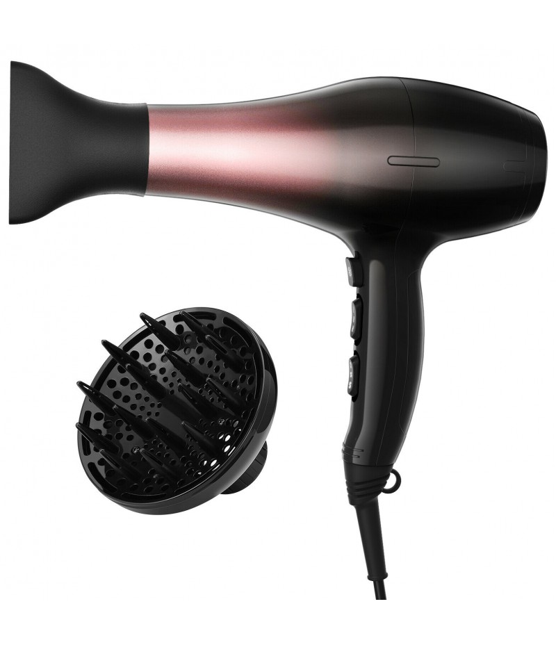 hair dryer Curl & straight Ion hair dryer diffuser styling with nozzle