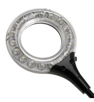 Ring LED Light USB Table Desk Lamp 5V Bright Bulb Flexible Gooseneck Adjustable