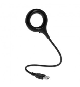 Ring LED Light USB Table Desk Lamp 5V Bright Bulb Flexible Gooseneck Adjustable