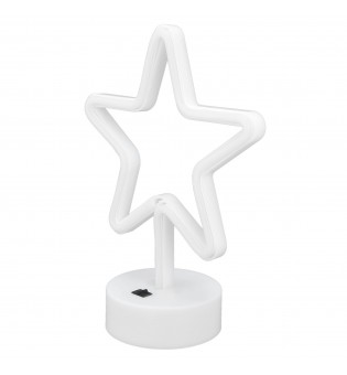 LED Desk Lamp Birthday Present Neon Lights Warm Light