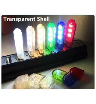 LED USB Notebook Lamp Reading Light Laptop Computer Pc Mini Night Gadget Bulb (Transparent) LED USB Notebook Lamp Reading Light Laptop Computer Pc Mini Night Gadget Bulb (Transparent)