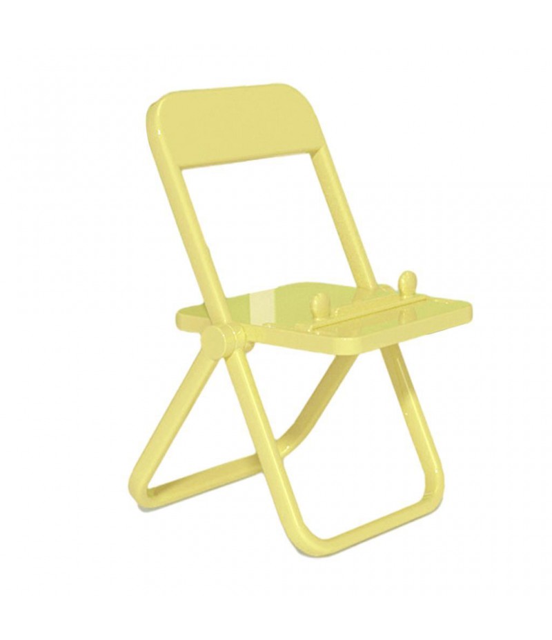 Mini Chair Phone Holder Decorative Universal Novelty Foldable for Desktop