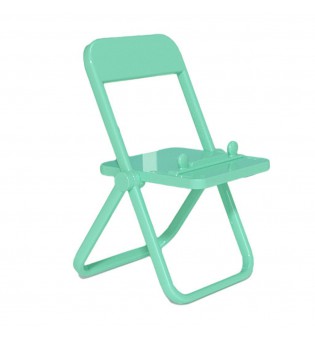 Mini Chair Phone Holder Decorative Universal Novelty Foldable for Desktop