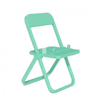 Mini Chair Phone Holder Decorative Universal Novelty Foldable for Desktop