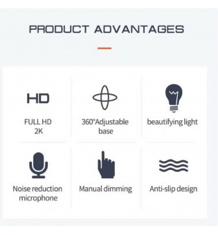 Luxury HD Adjustable For Streaming Free Driver PC Webcam Luxury HD Adjustable For Streaming Free Driver PC Webcam