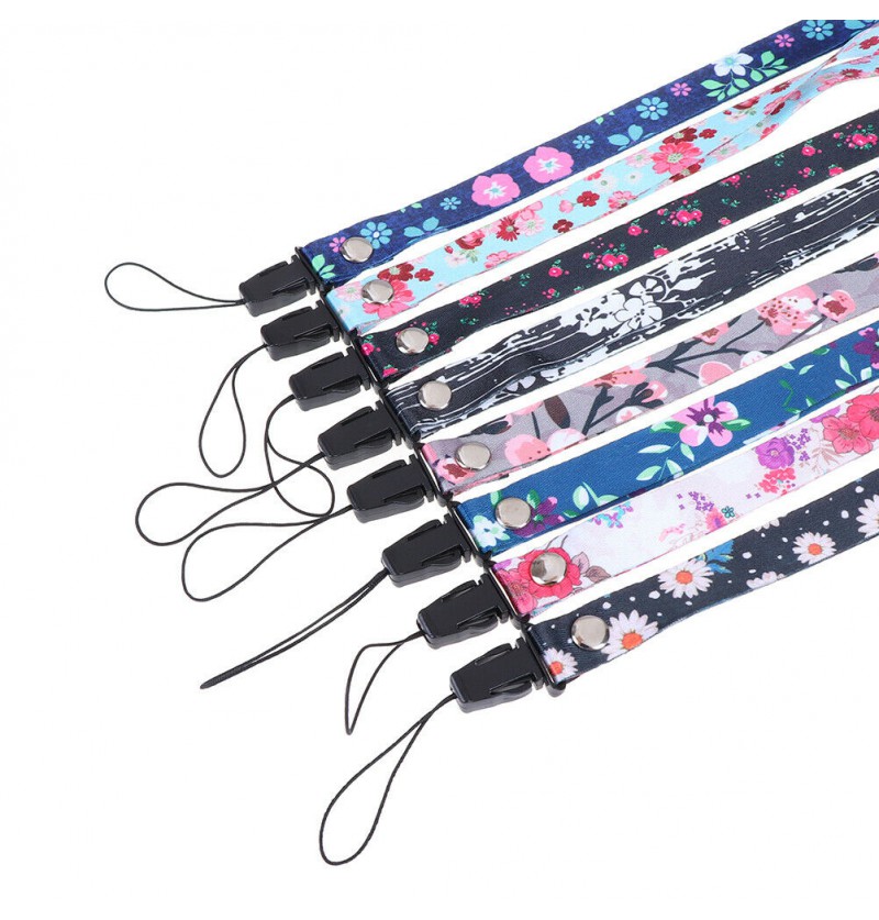 flower mobile phone lanyard badge holder DIY hang rope phone straps flower mobile phone lanyard badge holder DIY hang rope phone straps