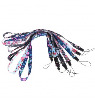 flower mobile phone lanyard badge holder DIY hang rope phone straps flower mobile phone lanyard badge holder DIY hang rope phone straps