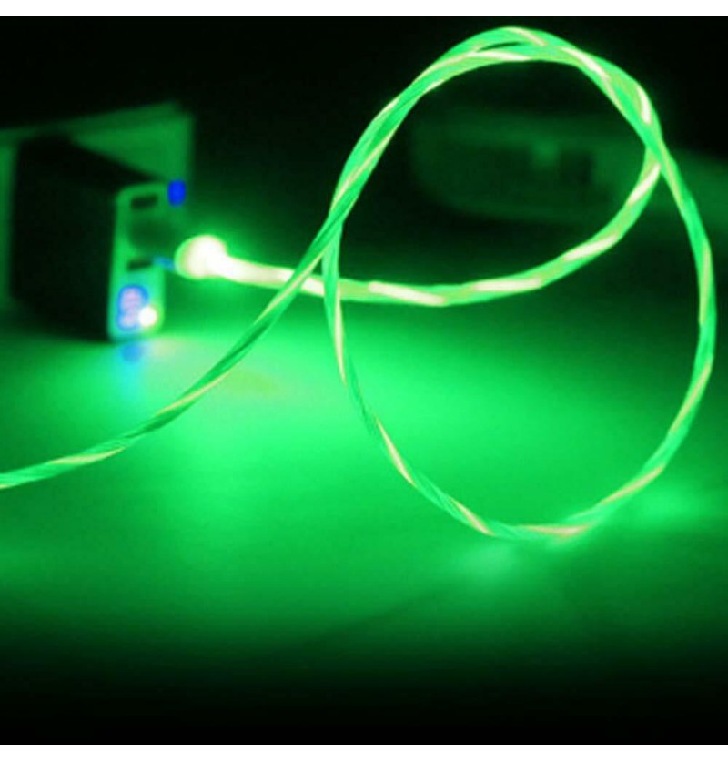 3A 5ft Fast Charging Led Light Up Cable Flowing USB-C Charging Cord Type C Phone 3A 5ft Fast Charging Led Light Up Cable Flowing USB-C Charging Cord Type C Phone