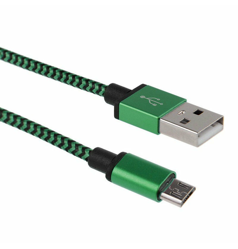 3/6/10ft Aluminum Braided Micro USB Data Sync Phone Charger Cable For Android 3/6/10ft Aluminum Braided Micro USB Data Sync Phone Charger Cable For Android