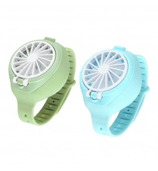 Portable Mini Fan Watch USB Kids Personal Wrist Fan for Air Cooling