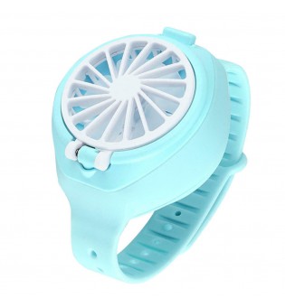 Portable Mini Fan Watch USB Kids Personal Wrist Fan for Air Cooling