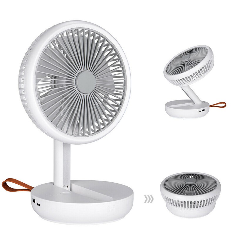 USB Rechargeable Foldable Portable Fan Air Cooler Cooling Mini Desk Floor Fan USB Rechargeable Foldable Portable Fan Air Cooler Cooling Mini Desk Floor Fan