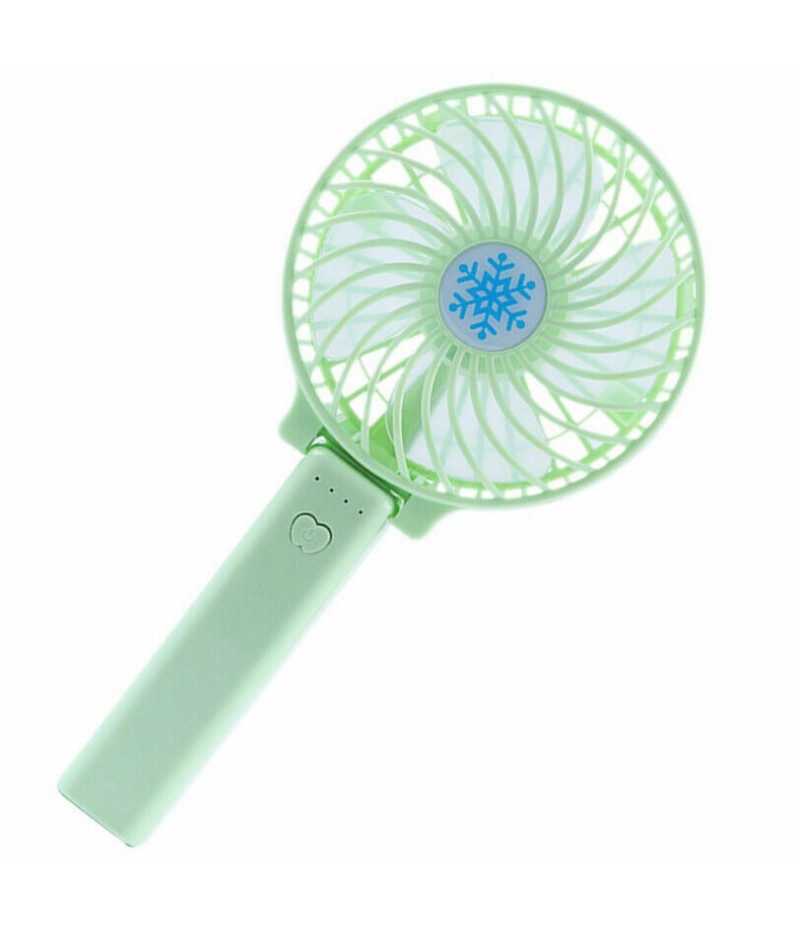 Portable Rechargeable Fan Mini Handy Fan Pocket Size Air Cooler USB w/ Battery