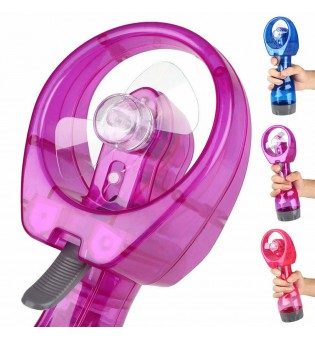NEW Electric Handheld Misting Fan Portable Water Spray Fan Cooling