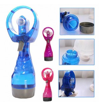 NEW Electric Handheld Misting Fan Portable Water Spray Fan Cooling