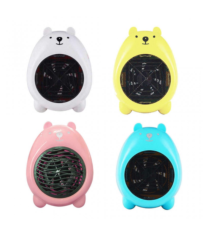 Electric Mini Fan Space Heater Portable 220v 400w Winter Warm Home Desk