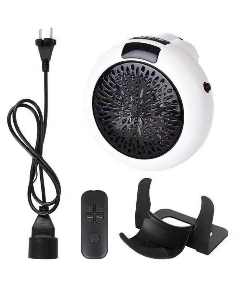 Portable Handy 900w Electric Heater Heating Fan Heater for Room Bedroom Office