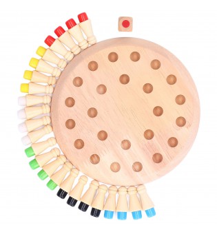 Wooden Memory Matchstick Chess Game Toys Children Cognitive Early Learn Toys HOT