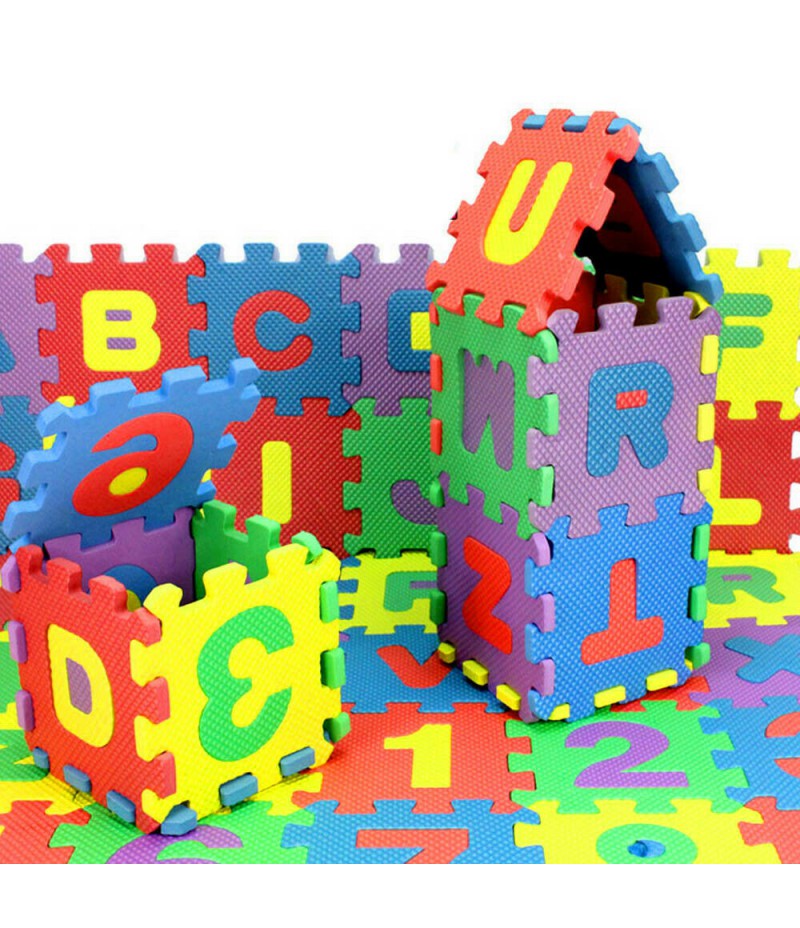 36Pcs Child Baby Number Alphabet Puzzle Foam Maths Educational Toy Gift 