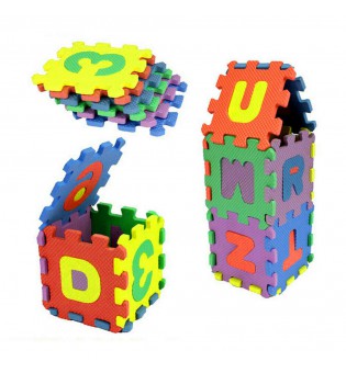 36Pcs Child Baby Number Alphabet Puzzle Foam Maths Educational Toy Gift 