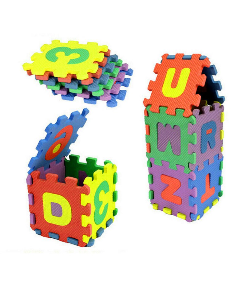 36Pcs Child Baby Number Alphabet Puzzle Foam Maths Educational Toy Gift 