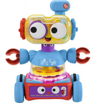 Fisher Price Ultimate Learning Bot Infant Activity Toy Kids Sound Song Phrases