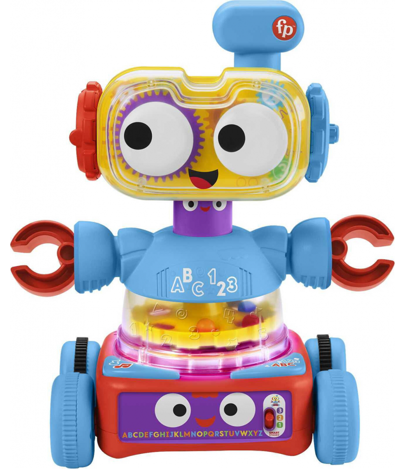 Fisher Price Ultimate Learning Bot Infant Activity Toy Kids Sound Song Phrases
