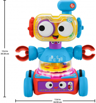Fisher Price Ultimate Learning Bot Infant Activity Toy Kids Sound Song Phrases Fisher Price Ultimate Learning Bot Infant Activity Toy Kids Sound Song Phrases
