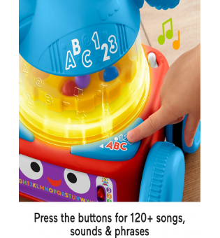 Fisher Price Ultimate Learning Bot Infant Activity Toy Kids Sound Song Phrases