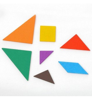 Jigsaw Tangram Brain Puzzle Educational Kids Toys Baby Early Learning Children