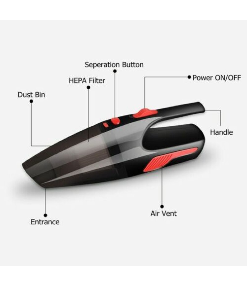 Cordless Hand Held Vacuum Cleaner Mini Portable Car Auto Home Wireless Duster
