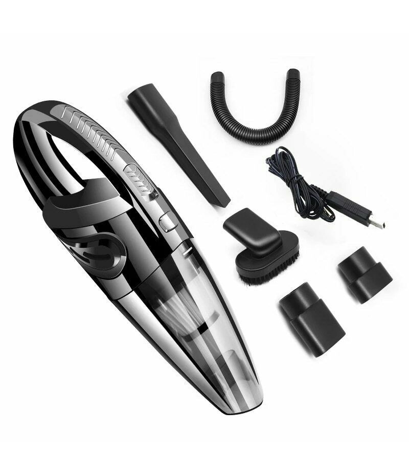 120W Cordless Hand Held Vacuum Cleaner Mini Portable Wet/Dry Car Auto Home