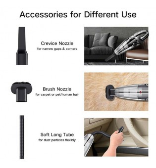 120W Cordless Hand Held Vacuum Cleaner Mini Portable Wet/Dry Car Auto Home